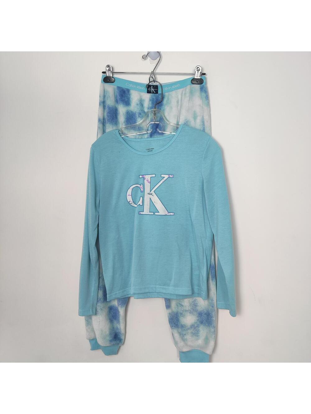 Calvin Klein Girls’ Blue Pajama Set Size XL / 14-16